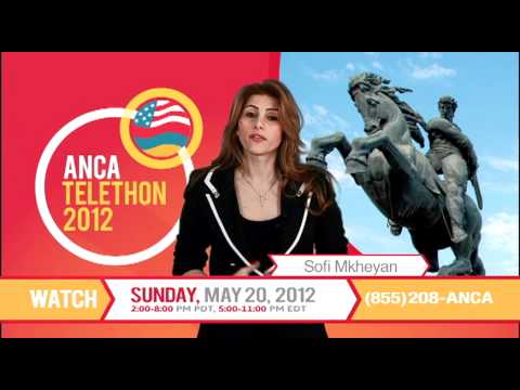 Join the 2012 ANCA Telethon -Sofi Mkheyan- PSA 
